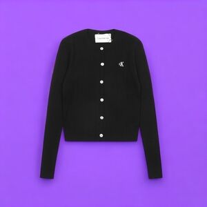 Calvin Klein Jeans Classic Black Cardigan
